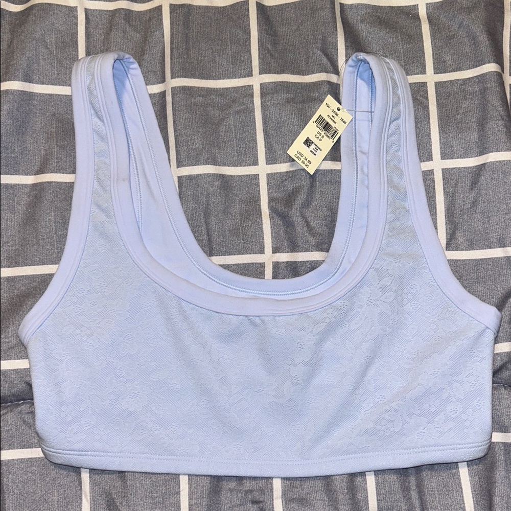 Sky Blue Women's Sports Bra